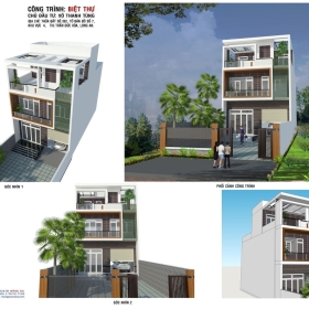 Biệt Thự - Võ Thanh Tùng - Khu Vực 4 - Thị Trấn Đức Hòa - Long An