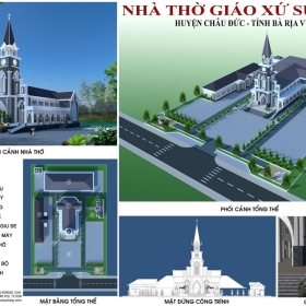 Nhà Thờ Giáo Xứ Suối Rao - Huyện Châu Đức - Tỉnh Bà Rịa Vũng Tàu