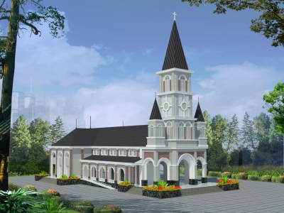 Nhà Thờ – Mẫu HG121